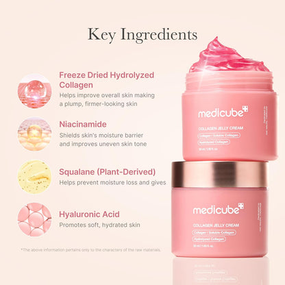 Collagen Jelly Cream — Niacinamide Hydration &amp; 24H Glow